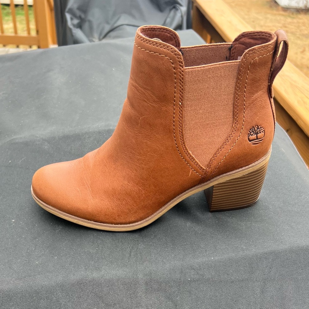 Timberland Chelsea Leather Boots NEW